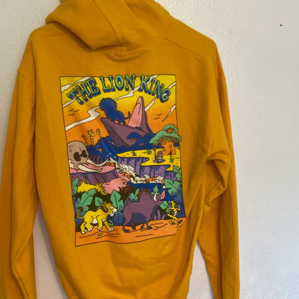 Lion king hooded sweat shirt